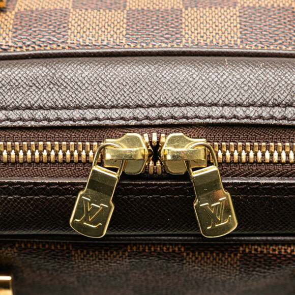 LOUIS VUITTON Brown Damier Leather Bag - Picture 7 of 13